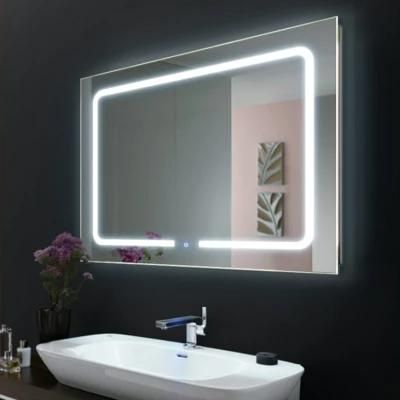 UL Certificate LED Bathroom Wall Mirror with Touch Switch