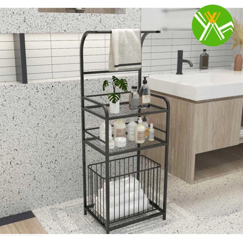 Multifunctional Bathroom Towel Bar Rack Luxury Bathroom Towel Racks for Bathroom Decoration