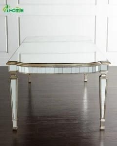 Popular Luxury Glass Mirror Dining Table
