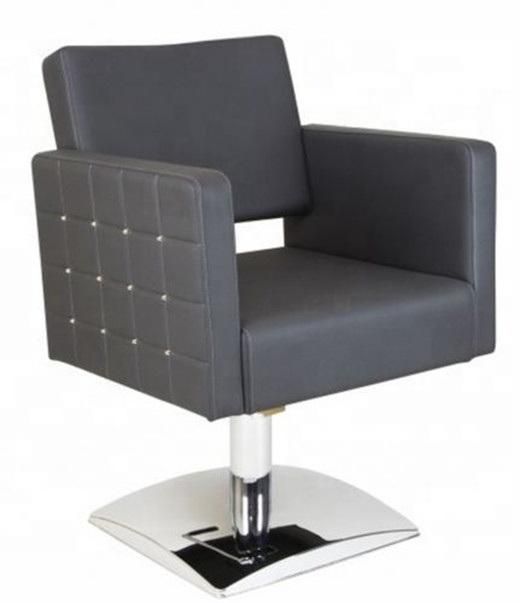 Hl-7294 Salon Barber Chair for Man or Woman with Stainless Steel Armrest and Aluminum Pedal