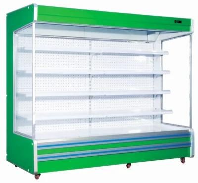 Copeland Compressor Multideck Display Fridge / Fruit Vegetable Display Showcase