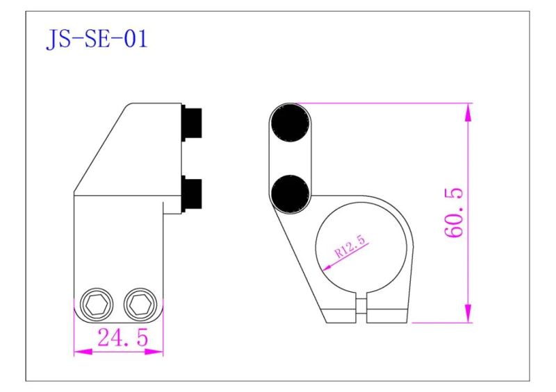 Stainless Steel Glass Sliding System Bathroom Glass Door Fitting