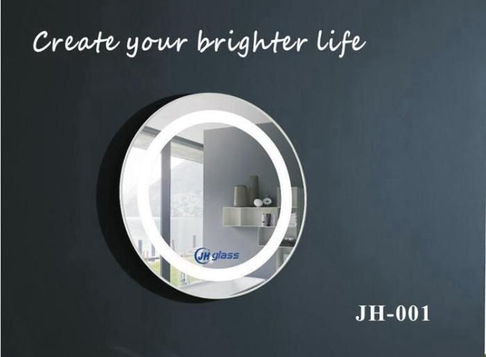 Bathroom Vanity Backlit LED Round Mirror with Anti-Fog