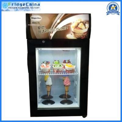 Small Capacity Ice Cream Display Showcase