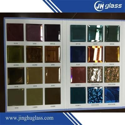 Home Decoration Decor Jh Glass China Unique Design Furniture Mirror