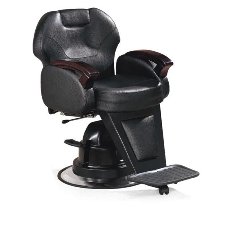 Hl- 9210 2021 Salon Barber Chair for Man or Woman with Stainless Steel Armrest and Aluminum Pedal