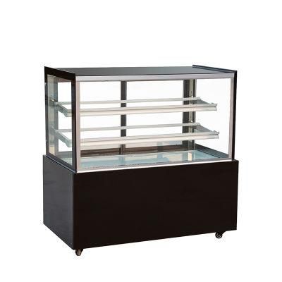 Supermarket Glass Bakery Cake Display Cabinet Showcase in Refrigeration Equipment