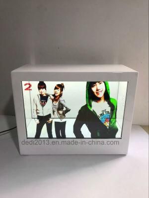 Dedi 19&prime;&prime; Transparent LCD Showcase for Advertising