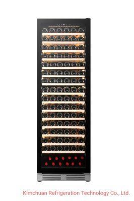 175 Bottles for Home Use Wine Chiller Display Personal Club Using Wine Cellar