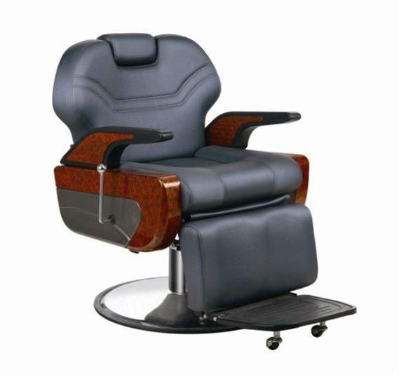 Hl-9279 Salon Barber Chair for Man or Woman with Stainless Steel Armrest and Aluminum Pedal