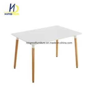 MDF New Design Replica Emes Matte Gloss Wooden Dining Table