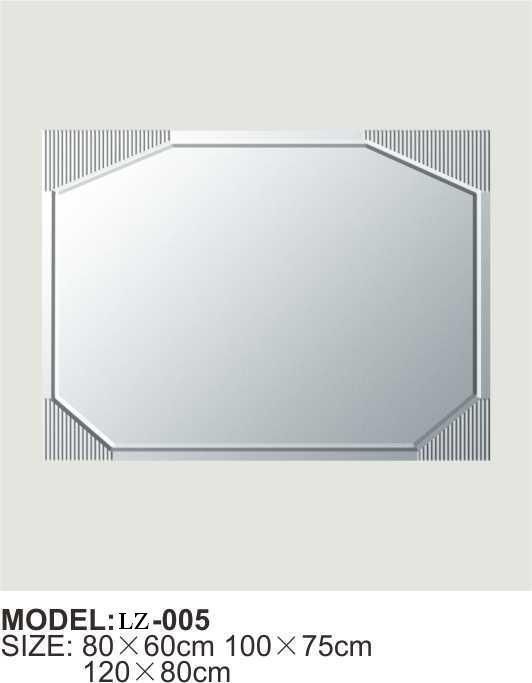 Modern Rectangle Commercial Bathroom Mirror Customized Simple Furniture