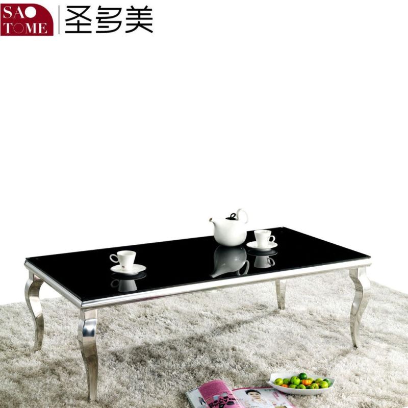 High Grade Hot Selling Black Glass Coffee Table