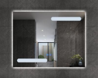 Modern Home Style Wall Mounted Illuminated Smart LED Lighting Bathroom Mirror Decorative Bath Mirror