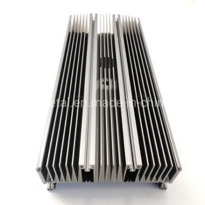 OEM 25*25*10 Heat Sink Aluminum Extrusion Radiator Aluminum Profile CNC