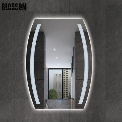 Wall Mounted Cosmetic LED Bathroom Furniture Mirror with Backlit Light