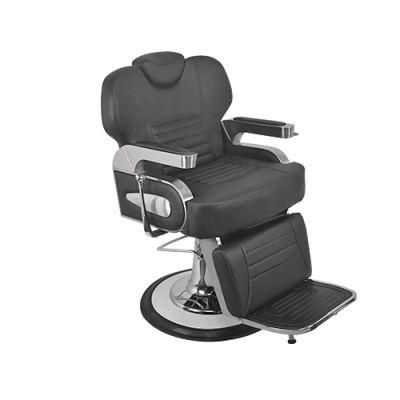 Hl-9303 Salon Barber Chair for Man or Woman with Stainless Steel Armrest and Aluminum Pedal