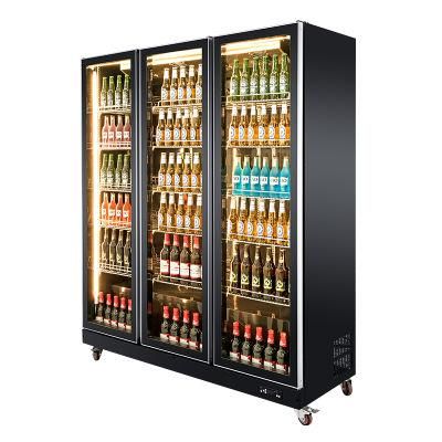 Beverage Energy Drink Glass Door Fridge Cabinet Display Chiller