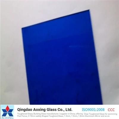 Dark Blue/Color/Tinted Float Glass for Building/Window/Door Glass
