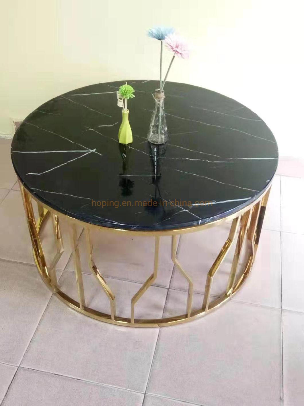 Diamond Rhombus Design Living Room Hotel Lobby Tea Table Coffee Table Center Table