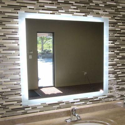 Hotel Decorative Make up Fog Free Lighted Backlit Mirror LED Bathroom Mirror