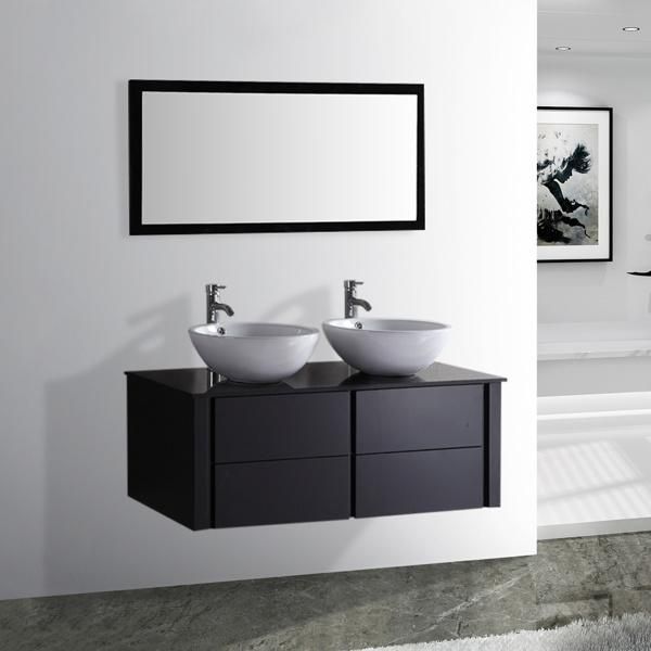 European Bathroom Cabinet with Mirrors T9012c
