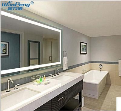 Home Bathroom Modern Style Decoration Furniture Wholesale Frameless Wall LED Mirror