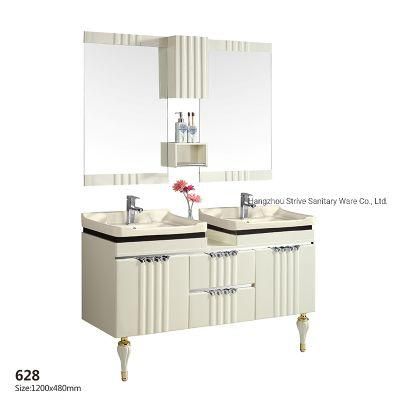Bathroom Cabinet PVC Decorative Furniture Cabinet Floor Standing