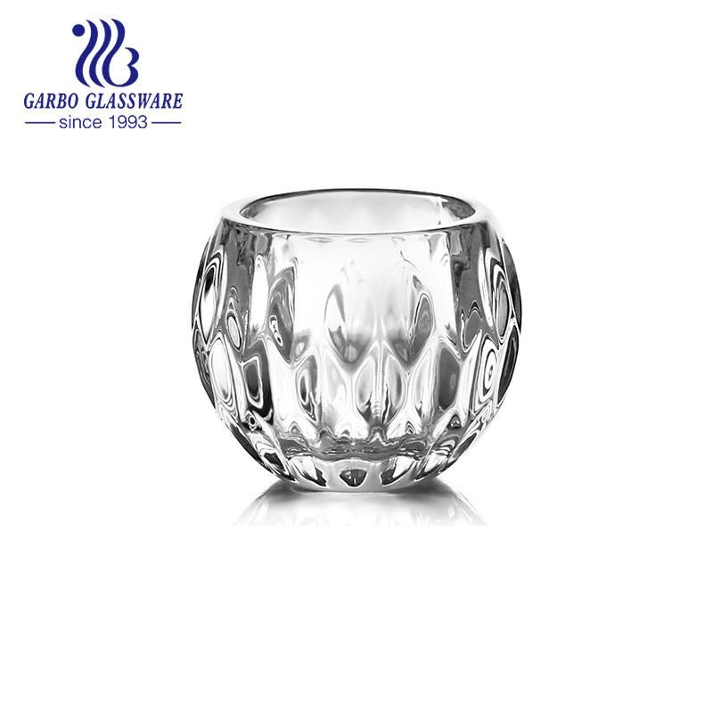 2.5inch High Quality Clear Tabletop Votive Glass Candle Holder for Party Decoration GB2277yj-3