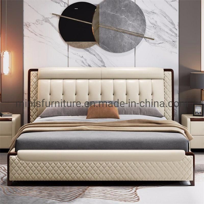 (MN-MB88) Modern Home Bedroom Furniture Sets King Size Bed