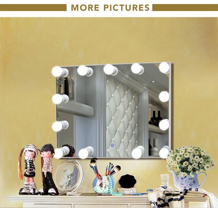 Square Vanity Makeup Mirror for Dressing Room and Bedroom