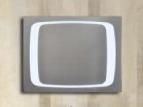 Metal Touch Screen Mirror with Light for Bathroom High-End Lighted Mirror