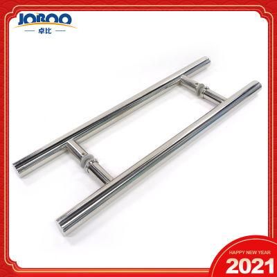 Modern T-Bar Stainless Steel Pull Handle for Shower Door Glass Fitting Hardware