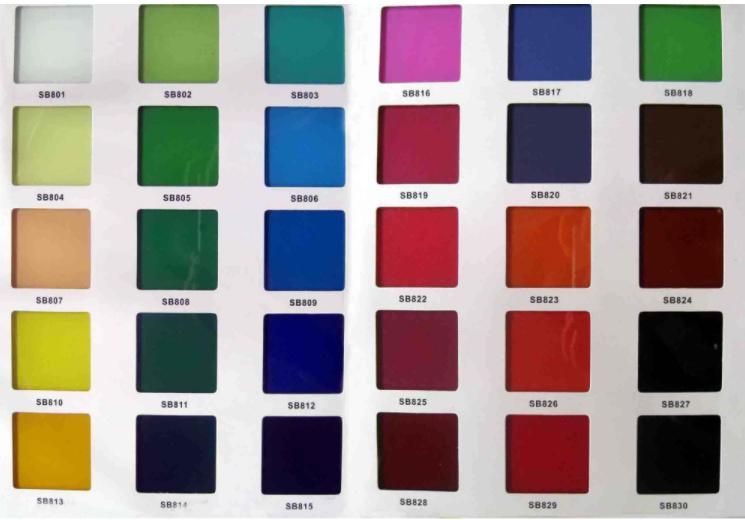 3mm 4mm 5mm 6mm 8mm Color Kitchen Decorative Backsplash Back Painted Glass