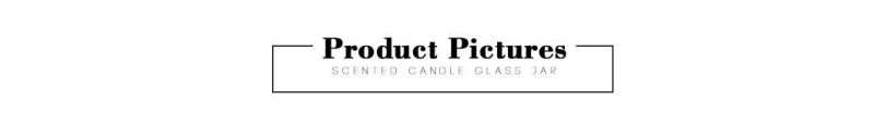 Glass Container Glass Candle Jar Candle Holders for DIY Candle Making