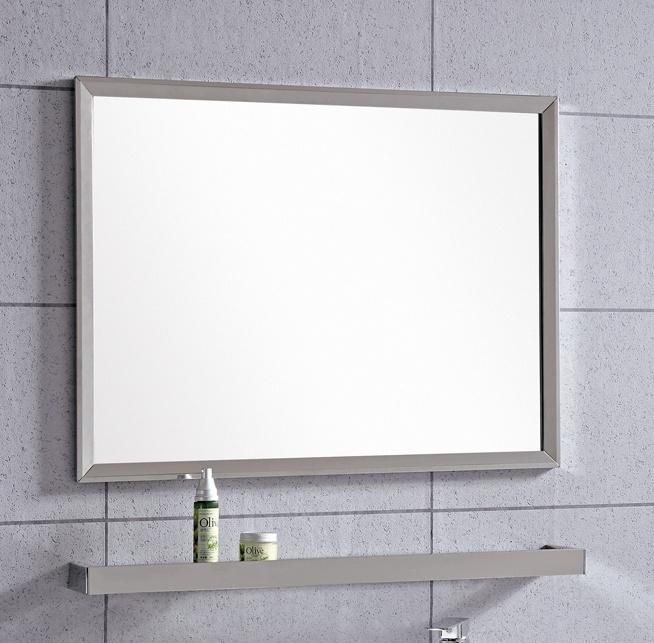 Wall Decor Mirror Rectangle Black Make up Bathroom Mirror