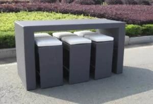 Outdoor Furniture Bar Set with High Quality Waterproof Material