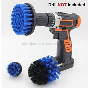 Carpet Glass Electric Drill 3 PCS Round Cleaning Brush