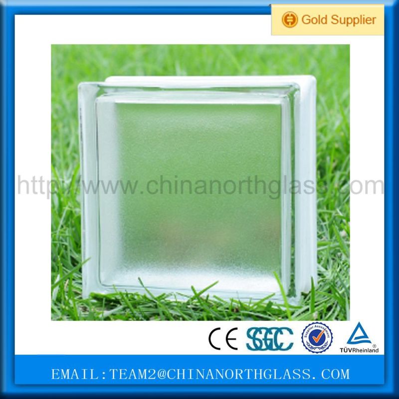 190*190*85mm Clear Glass Block Manufacturer