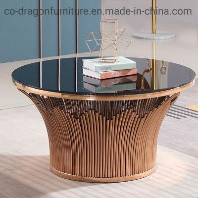 Hot Sale Coffee Table with Glass Top for Home Furniture