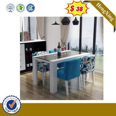 Quality Chinese Wooden Furniture Restaurant Tables Chairs Glass Dining Table Set
