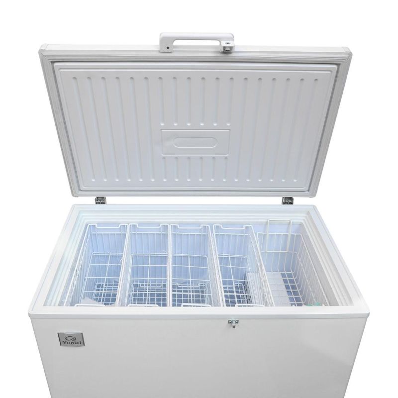 Combined Island Display Cabinet Glass Door Supermarket Chest Freezer