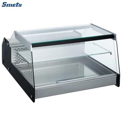 Smeta Supermarket Small Chiller Glass Door Refrigerator Beverage Showcase
