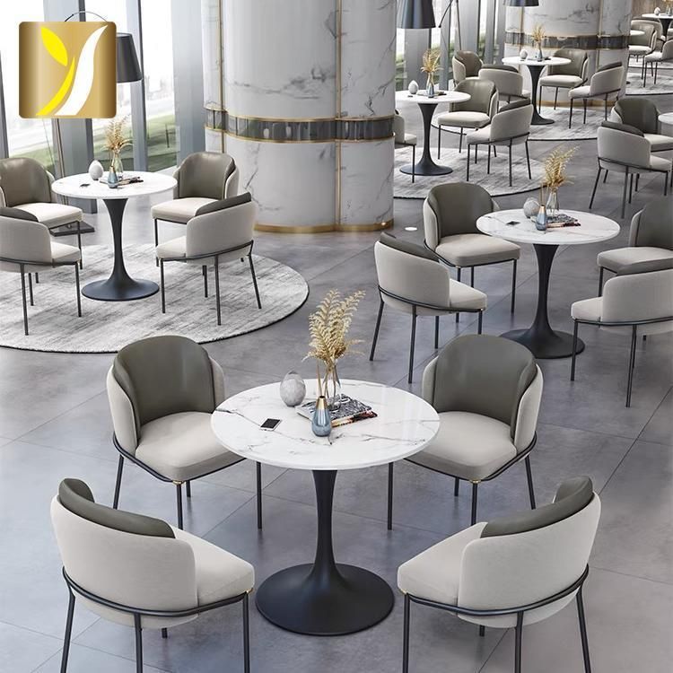 Luxury Table Reception Negotiation Coffee Shop Tulip Round Table