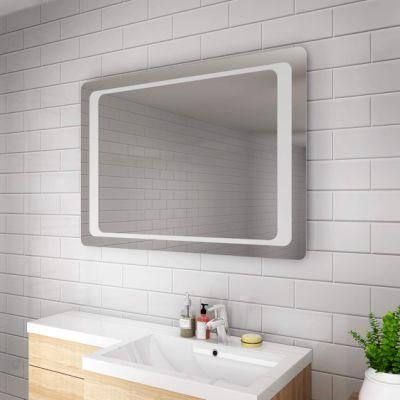 Sally LED Light Make up Mirror with Touch Control Switch Square LED Illuminated Bath Mirror