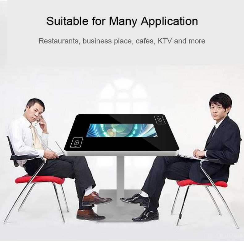 21.5" Cafe Waterproof Android/PC Multimedia LCD Interactive Touch Coffee Table Smart Table