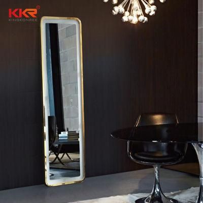 High End Wash Hand Basin with Glass LED Mirror