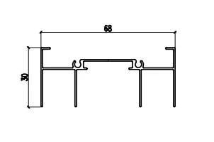 Philippines 798 Series Aluminium Window Profile 6063-T5