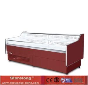 Mist Free Open Service Showcase for Convenient Store Bxr-2511dcr