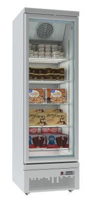 Glass Single Door Vertical Display Showcase Cooler for Supermarket